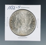 1882-S Morgan Silver Dollar Choice AU