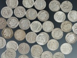 50 Assorted Roosevelt Silver Dimes G-AU