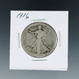 1916 Walking Liberty Half Dollar AG