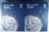 Partial Roosevelt Silver Dime Set 1946-1964 and Partial Roosevelt Dime Set 1965-1990 *See full descr