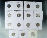 15 Assorted Mercury, Roosevelt and Barber Dimes. * See full description for details!