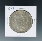 1884 Morgan Silver Dollar XF