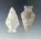 Pair of Ashtabula points found in Wayne and Huron Co., Ohio. Largest is 2 5/16