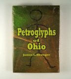 Hardback Book: Petroglyphs of Ohio by James L. Swauger. Book is in original plastic wrapping.