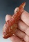 Beautiful material color on this red Jasper 2 13/16