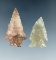 Pair of Merrybell points found near the Congdon and Maybe sites in Klickitat County Washington.
