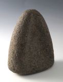 Rare style pile driver stone. This is not a common artifact. Found only in the Klamath Basin area.