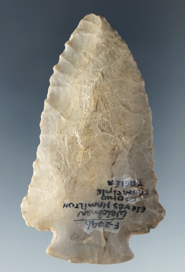 2 3/4" Decatur Fractured Base found near Cleves, Hamilton Co., Ohio. Ex. Clyde Theler collection.