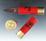 3 Winchester bullet knives made like shotgun shells. These were salesman samples given to clients.