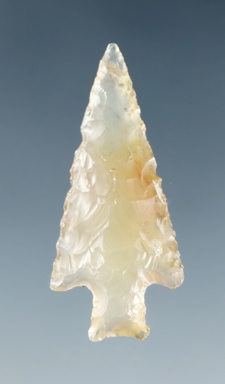 1 1/4" Rose Springs made from clear Agate, found near the Columbia River.