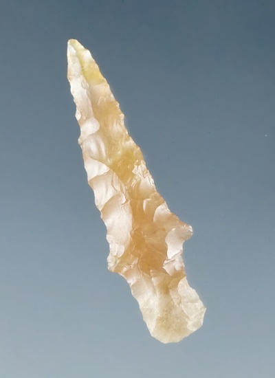 7/8" Dagger made from translucent Agate, found near the Columbia River.