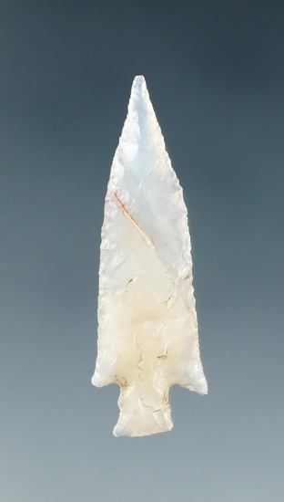 1 3/16" Klickitat Dagger made from translucent Agate, found near The Dalles, Columbia River.