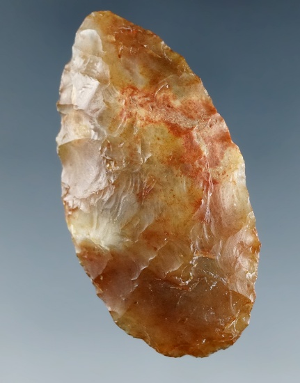 1 9/16" Cascade Leaf Blade made from Agate, found near the Columbia River.