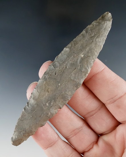3 3/4" Harahey Knife found in Nebraska.