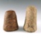 Pair of Quartz Pestles found in Greene and Fayette Co., Ohio.  Largest is 4 3/4