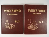 Pair of Who's Who books: No. 7 and No. 8.