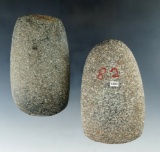 Pair of Hardstone Celts, both are 4