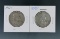 1949-D and 1953-S Franklin Silver Half Dollars F-VF