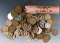 115 Mixed Date Lincoln Wheat Cents G-AU and Roll 1959 Memorial Cents Mixed P and D AU-BU