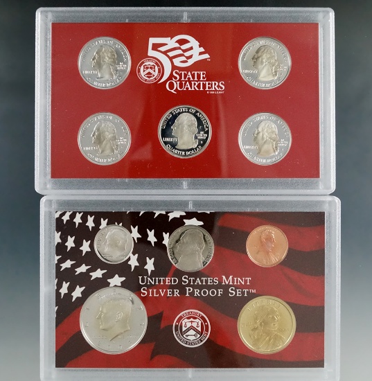 2003 Silver Proof Set in Original Box with COA