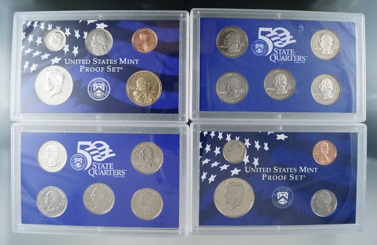 1999 and 2001 Proof Sets in Original Boxes