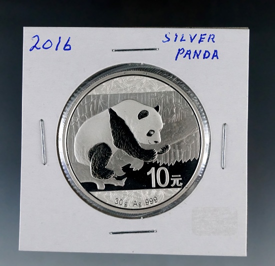 2016 China 10 Yuan Silver Panda BU