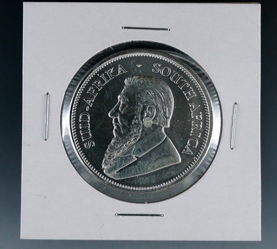 2018 South Africa 1 Ounce Silver Krugerand BU