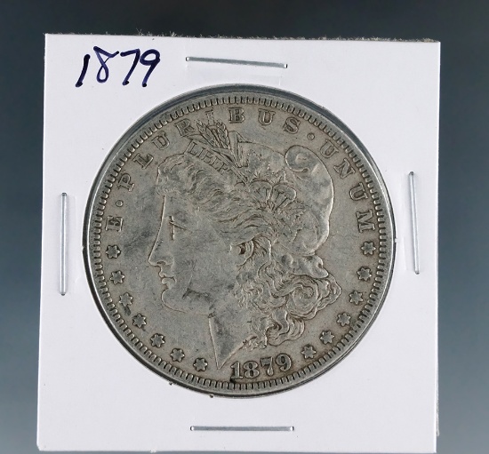 1879 Morgan Silver Dollar XF