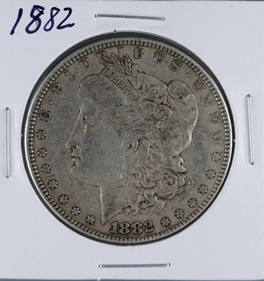 1882 Morgan Silver Dollar VF