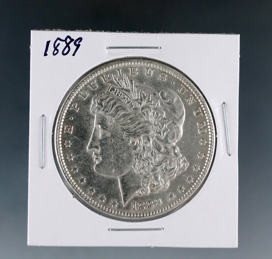 1889 Morgan Silver Dollar AU