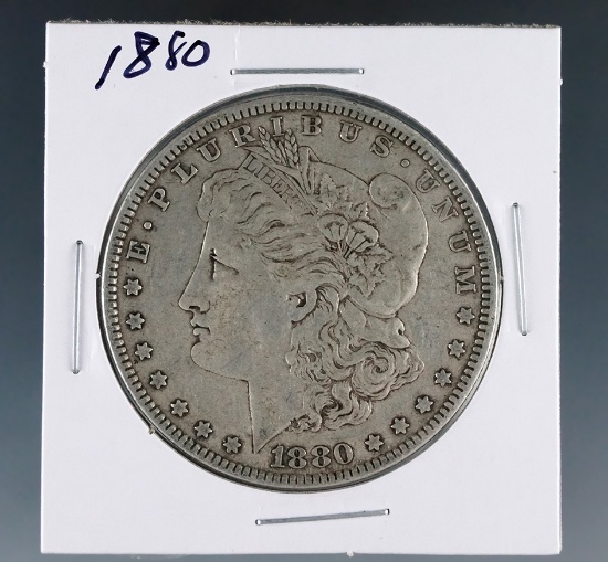 1880 Morgan Silver Dollar VF
