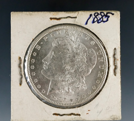 1885 Morgan Silver Dollar BU