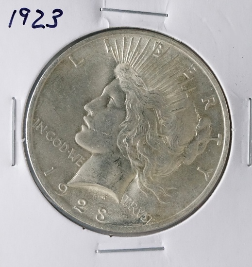 1923 Peace Silver Dollar BU