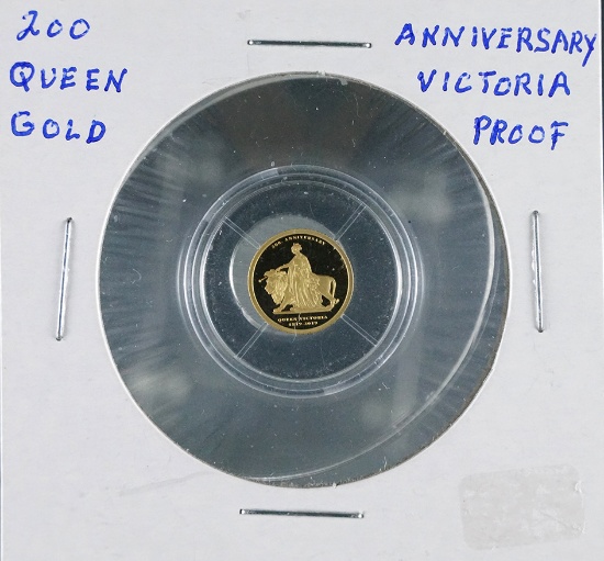 2019 Cameroon 100 Francs CFA Proof 200th Anniversary Queen Victoria
