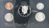 1998 Premier Silver Proof Set in Original Box with COA