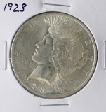 1923 Peace Silver Dollar BU
