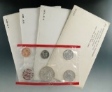 1968, 1969, 1971 and 1972 Mint Sets in Original Envelopes