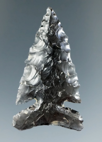 2" Translucent Obsidian Northern Sidenotch found near the Columbia River.