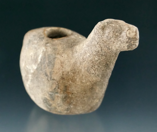 3" well patinated Llama Conopa found in Peru with part of the offering still in place.