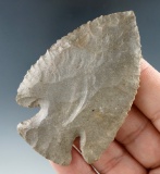 Highly collectible! Lost Lake with a restored blade edge ding and great flaking found in Kentucky.