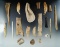 Set of 20 assorted Bone and Shell artifacts found in New York assembled by Howdy long.