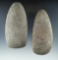 Pair of stone Celts in very nice condition, both are around 4 3/4
