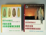 Pair of Books: Overstreet Indian Arrowheads Identification and Price Guide Volumes 10 & 13.