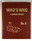 Hardback Book: Who's Who #5, first edition.