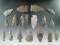 Group of 17 archaic points and scrapers found near the upper Cisco Honda, at Sago County NY.