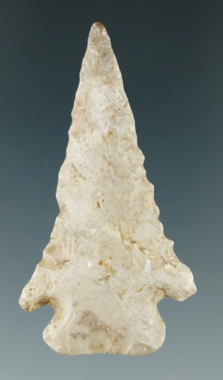 2 1/8" Pinetree made from Boyles chert found in Kentucky. Comes with a Davis COA G-10.
