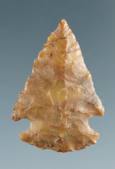 1" Sidenotch made from Yellow Jasper, found near the Columbia River.