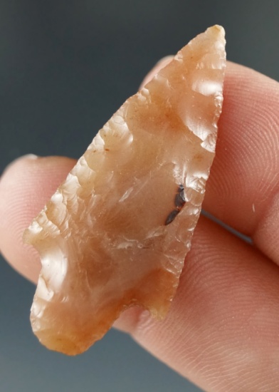 1 1/2" Wallula made from Translucent Light Brown Agate, found near the Columbia River.