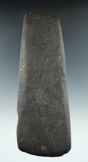 6 3/16" Slate Celt found in Lorain Co., Ohio. Ex. R. Vietzen.