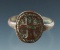 Circa 1600s Jesuit Trade Ring found in Eastern U. S.